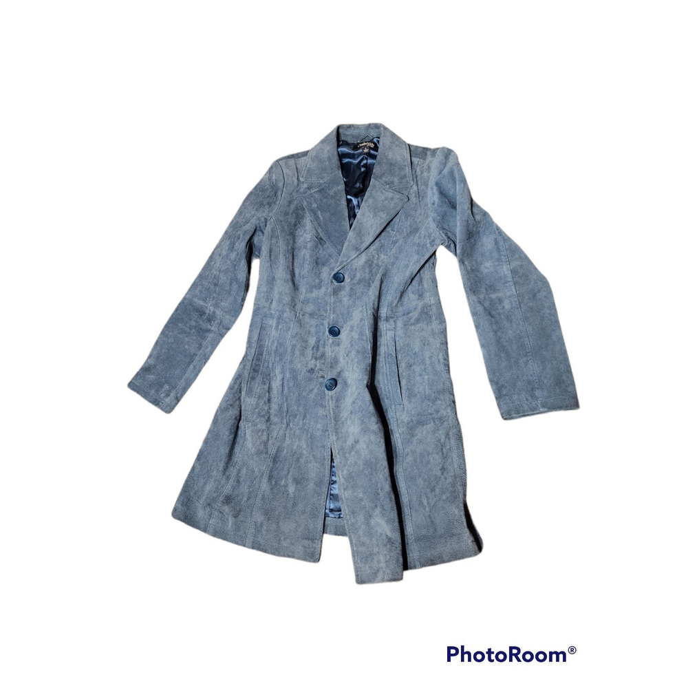 Chadwick Leather Trench Coat